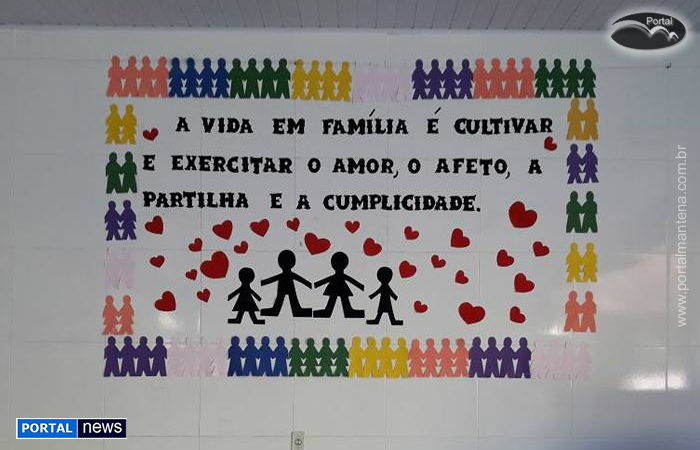 MURAL FAMÍLIA+ESCOLA